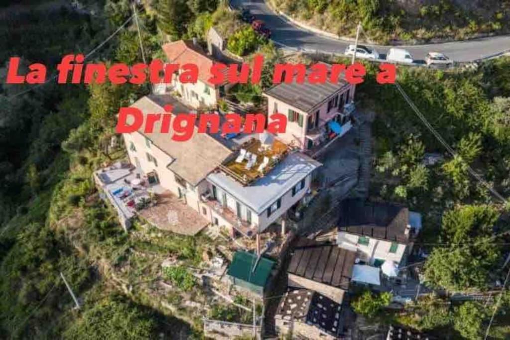 Vila La Finestra Sul Mare A Drignana Vernazza Exteriér fotografie