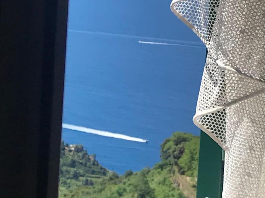 Vila La Finestra Sul Mare A Drignana Vernazza Exteriér fotografie