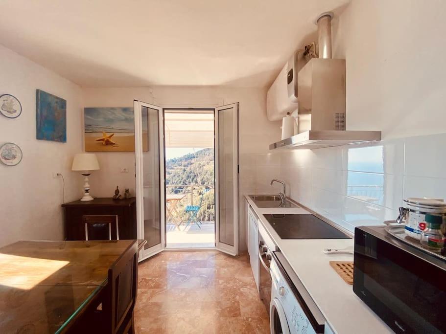 Vila La Finestra Sul Mare A Drignana Vernazza Exteriér fotografie