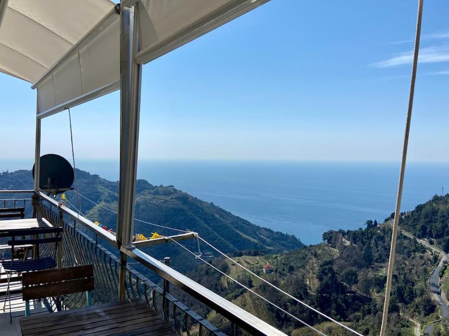 Vila La Finestra Sul Mare A Drignana Vernazza Exteriér fotografie