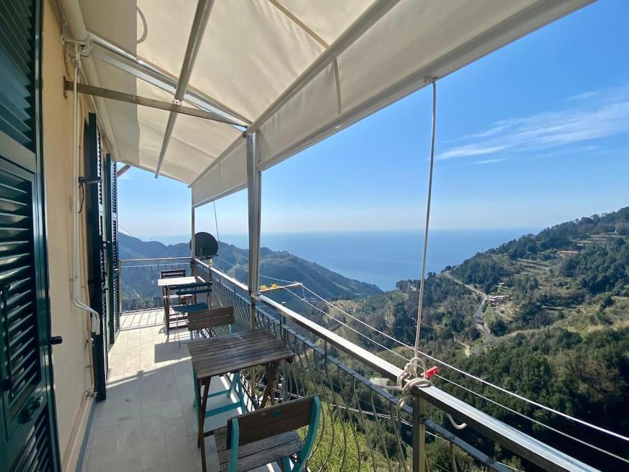 Vila La Finestra Sul Mare A Drignana Vernazza Exteriér fotografie